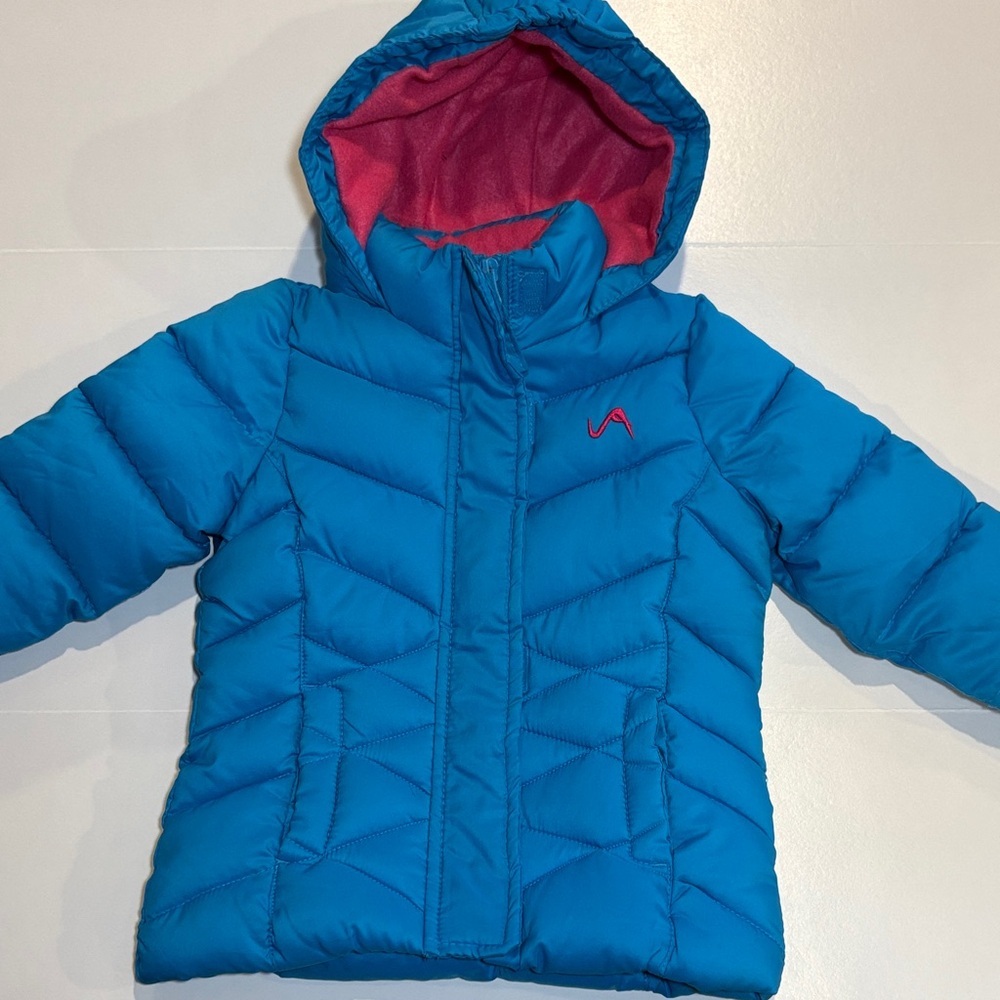 Blue Kids Puffer Jacket -GB3sku